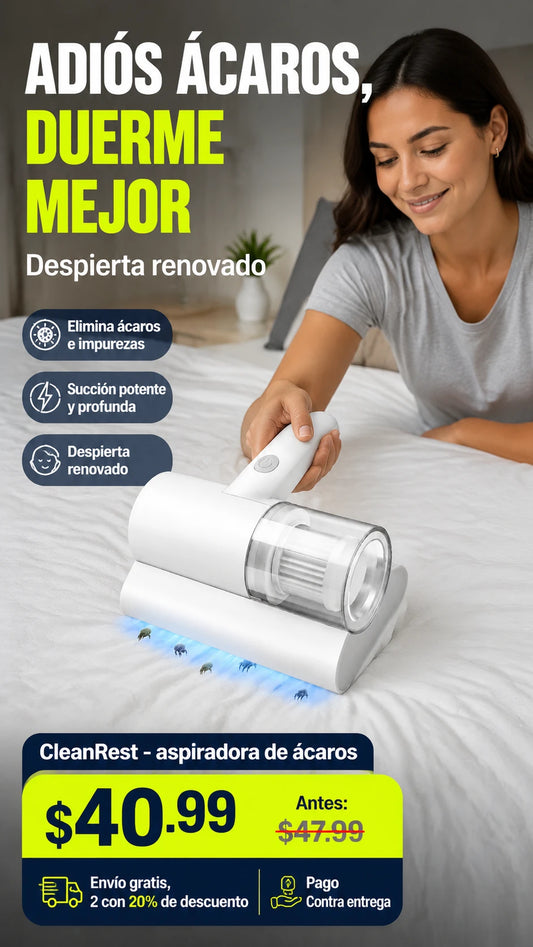 CleanRest - aspiradora de ácaros