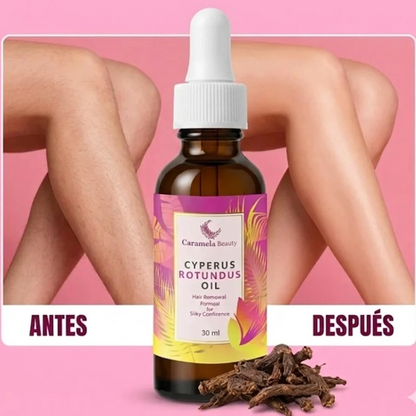 ACEITE REDUCTOR DE VELLO - CYPERUS ROTUNDUS OIL + ENVÍO GRATIS